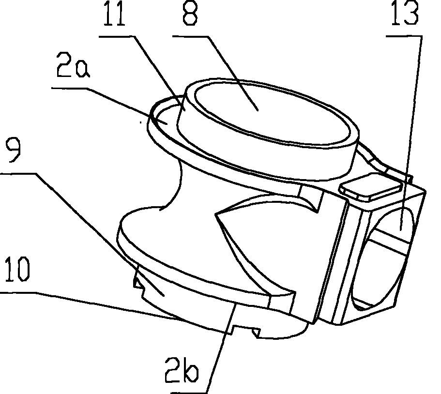 Concrete distributing valve and concrete pumping mechanism