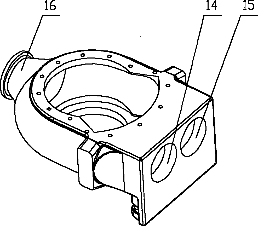 Concrete distributing valve and concrete pumping mechanism