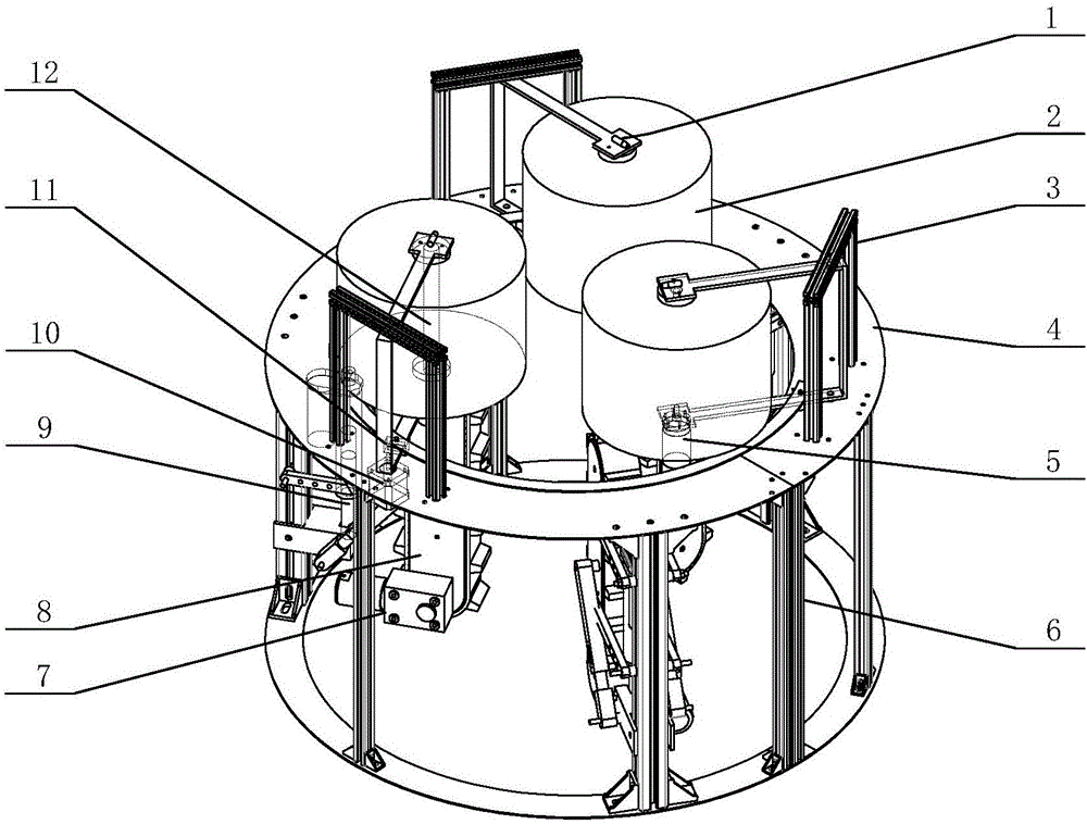 Sweep and dirt removal device for insulators