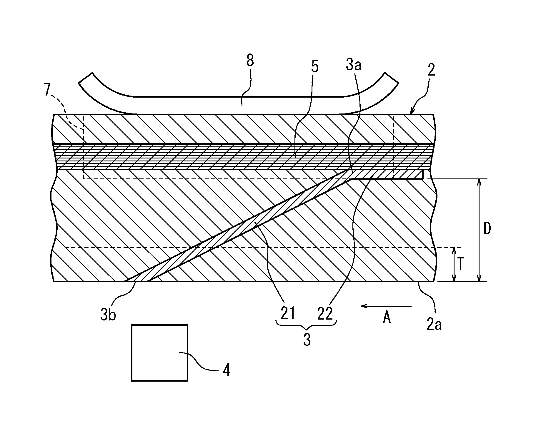 Conveyor belt wear detection apparatus