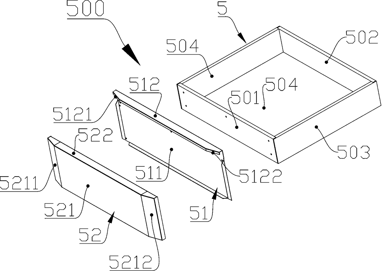 Drawer and laboratory cabinet using same