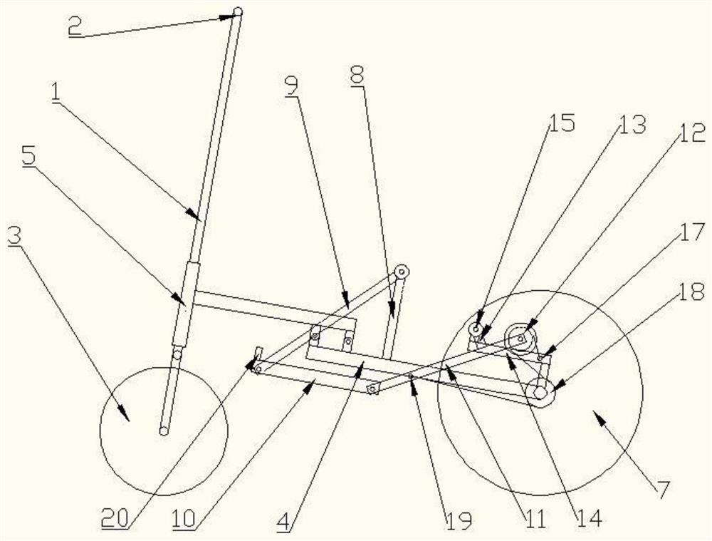 Manpower tricycle