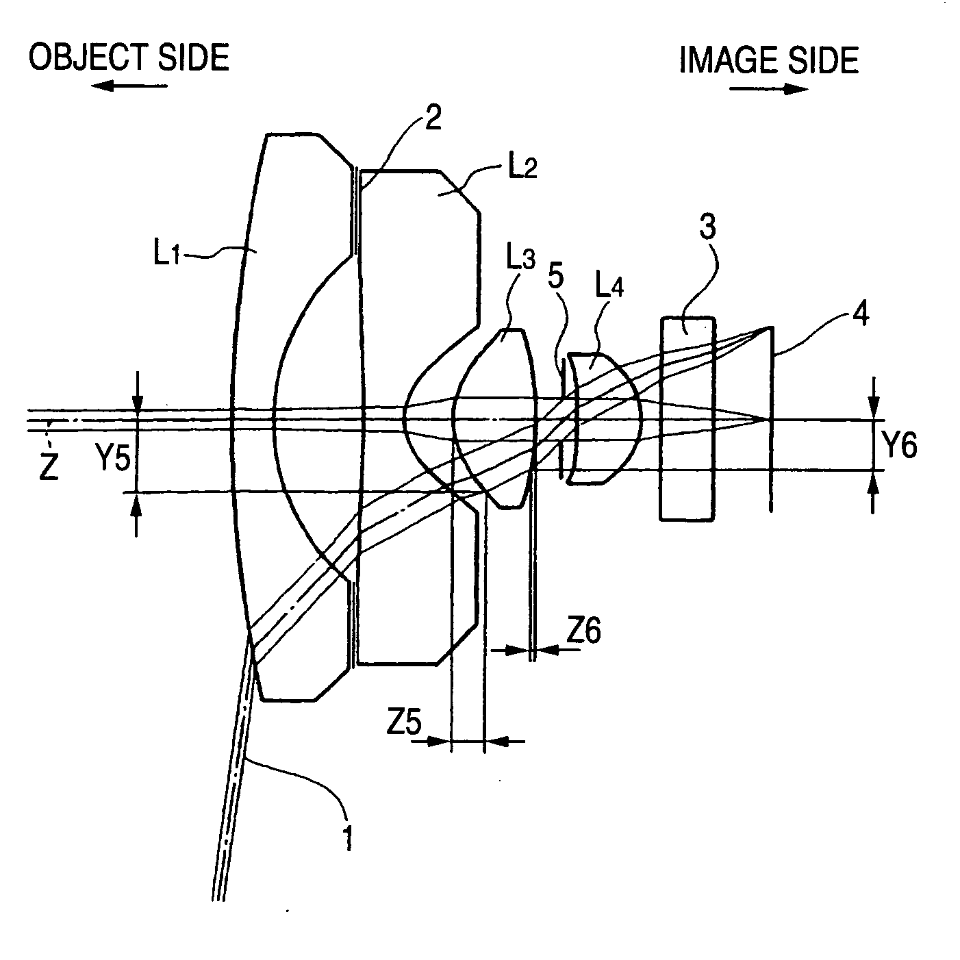 Wide angle imaging lens