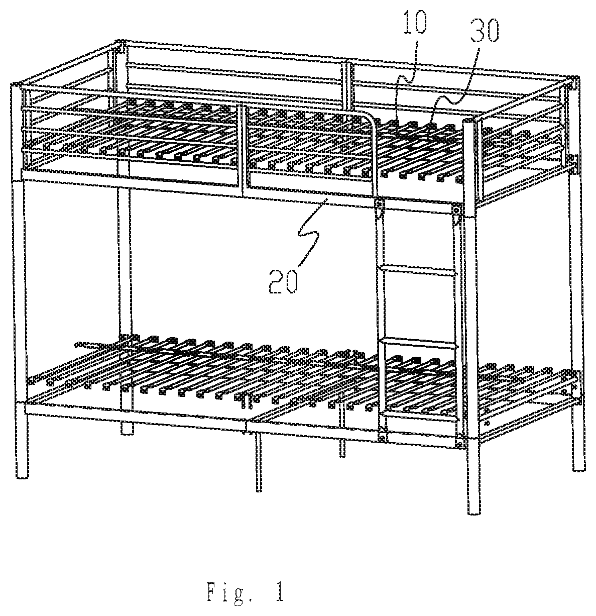 Reinforced bed frame