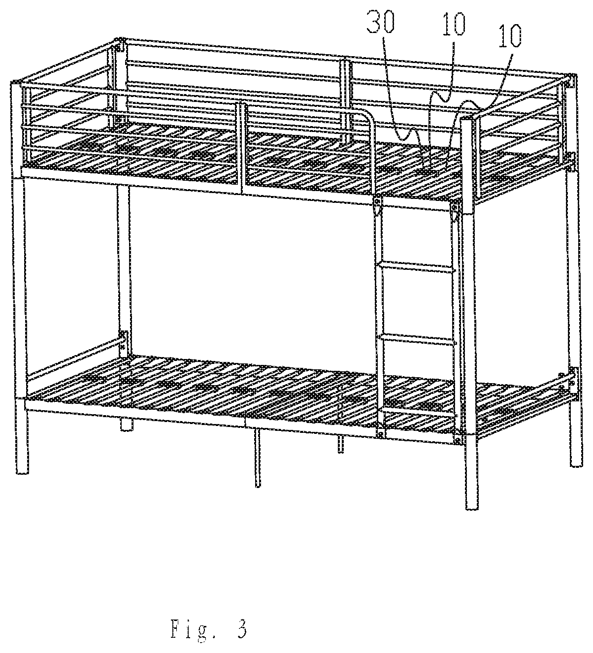 Reinforced bed frame