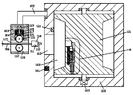 Convenient washing machine power supply control system