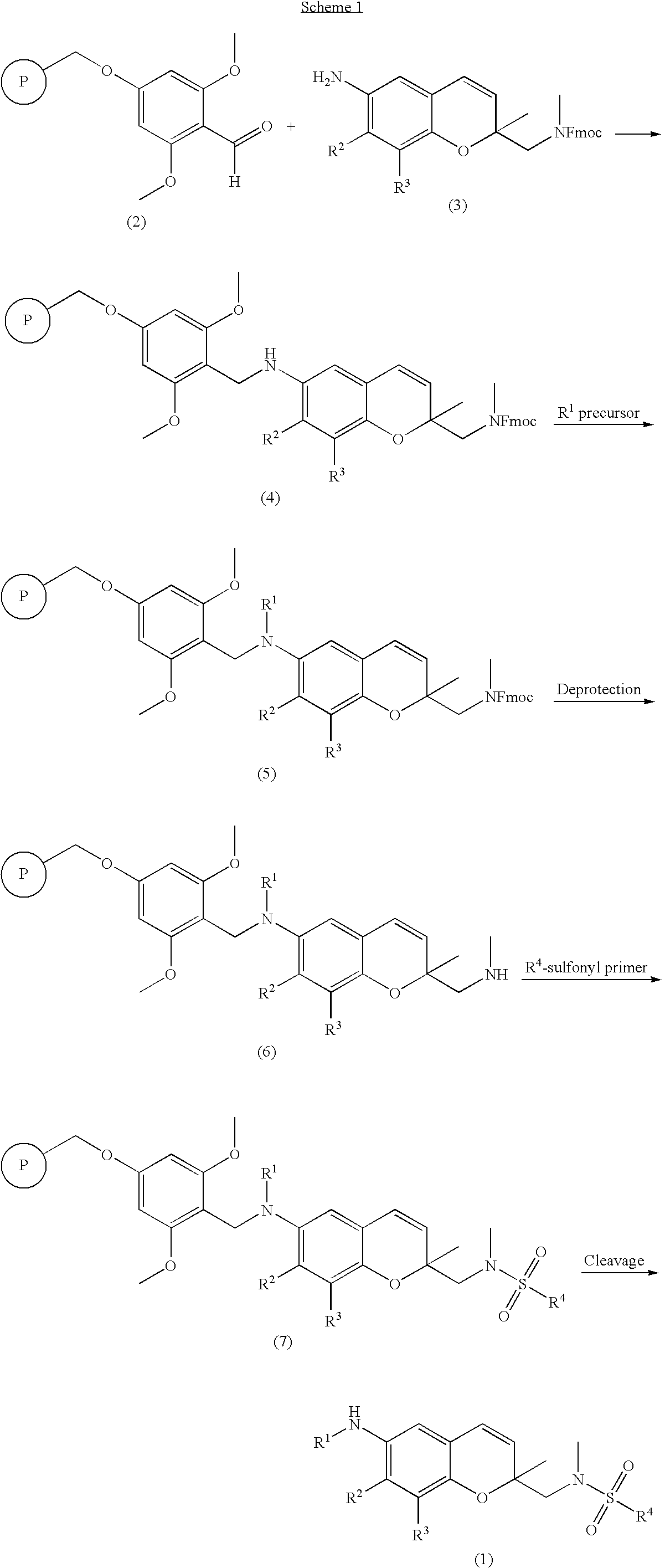 6-Alkylamino-2-methyl-2'-(N-methyl substituted sulfonamido)methyl-2H-1-benzopyran derivative as anti-inflammatory inhibitor