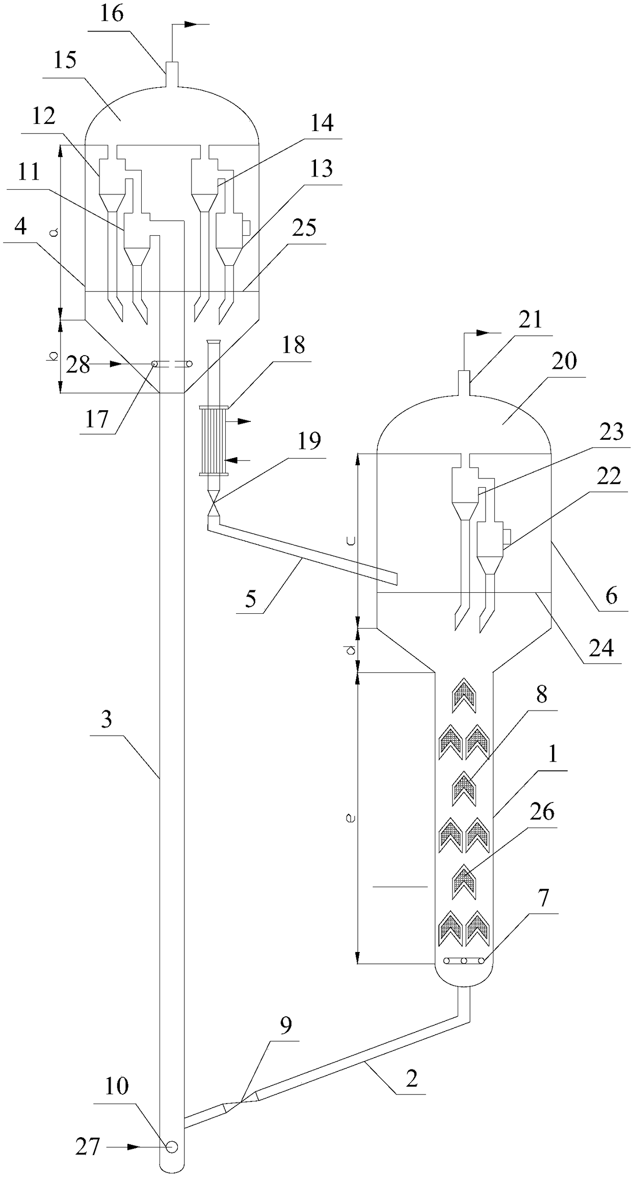 A hydrogen production reaction device and method for steam reforming of methane