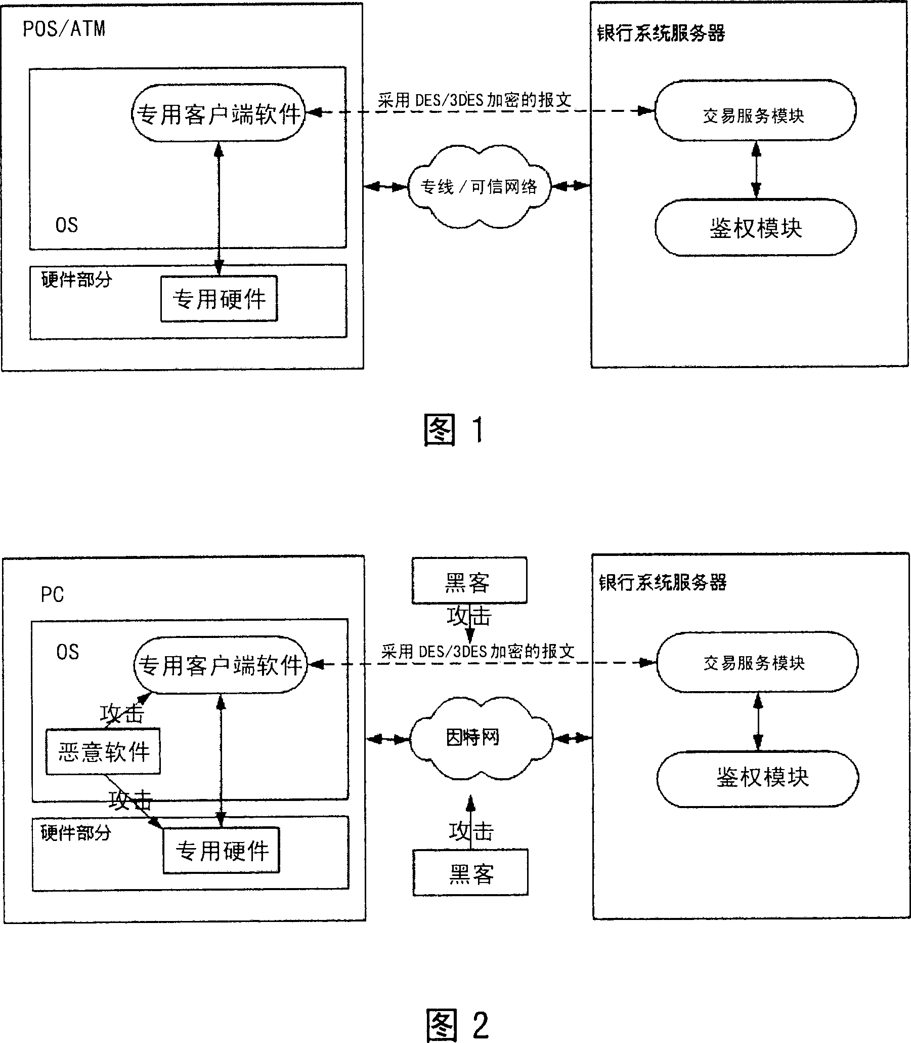 Virtual special terminal, network service system and service access method