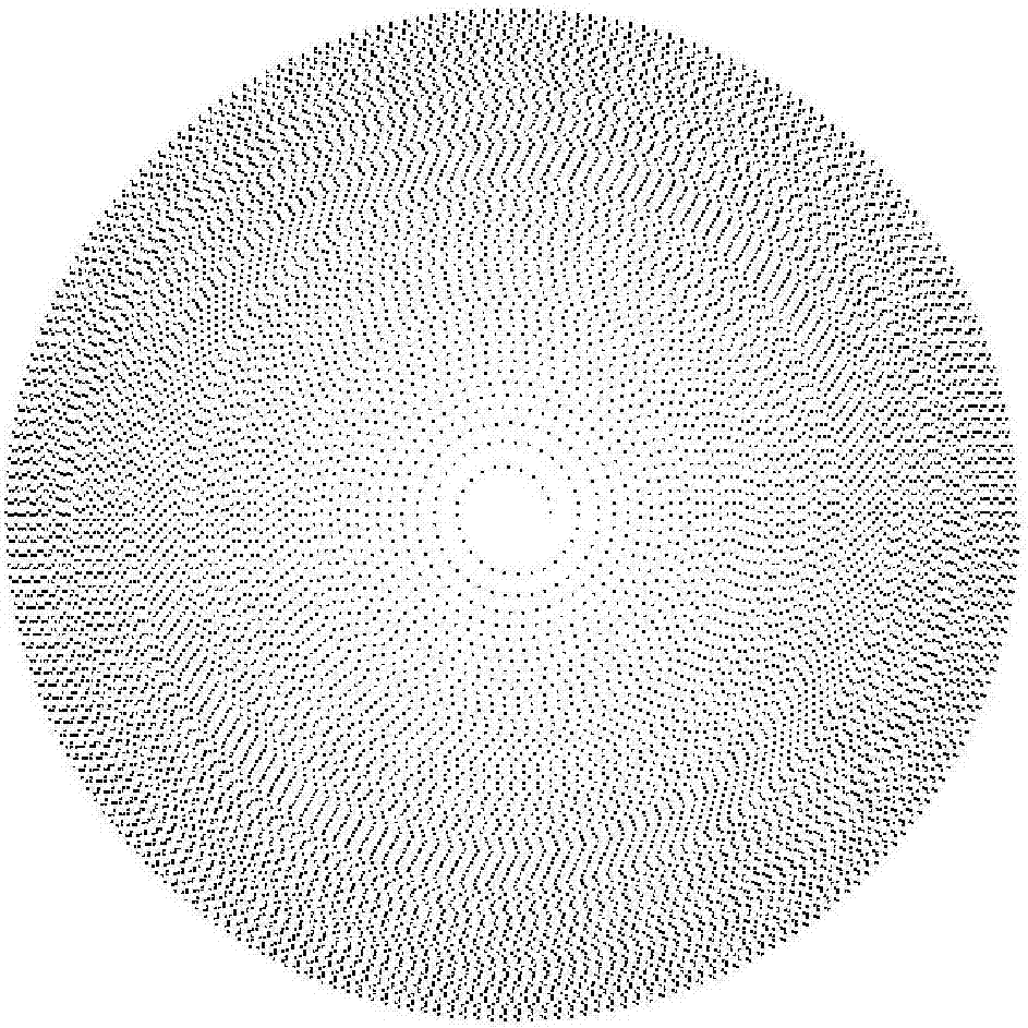 Method for producing oval vortex light of amplitude modulator