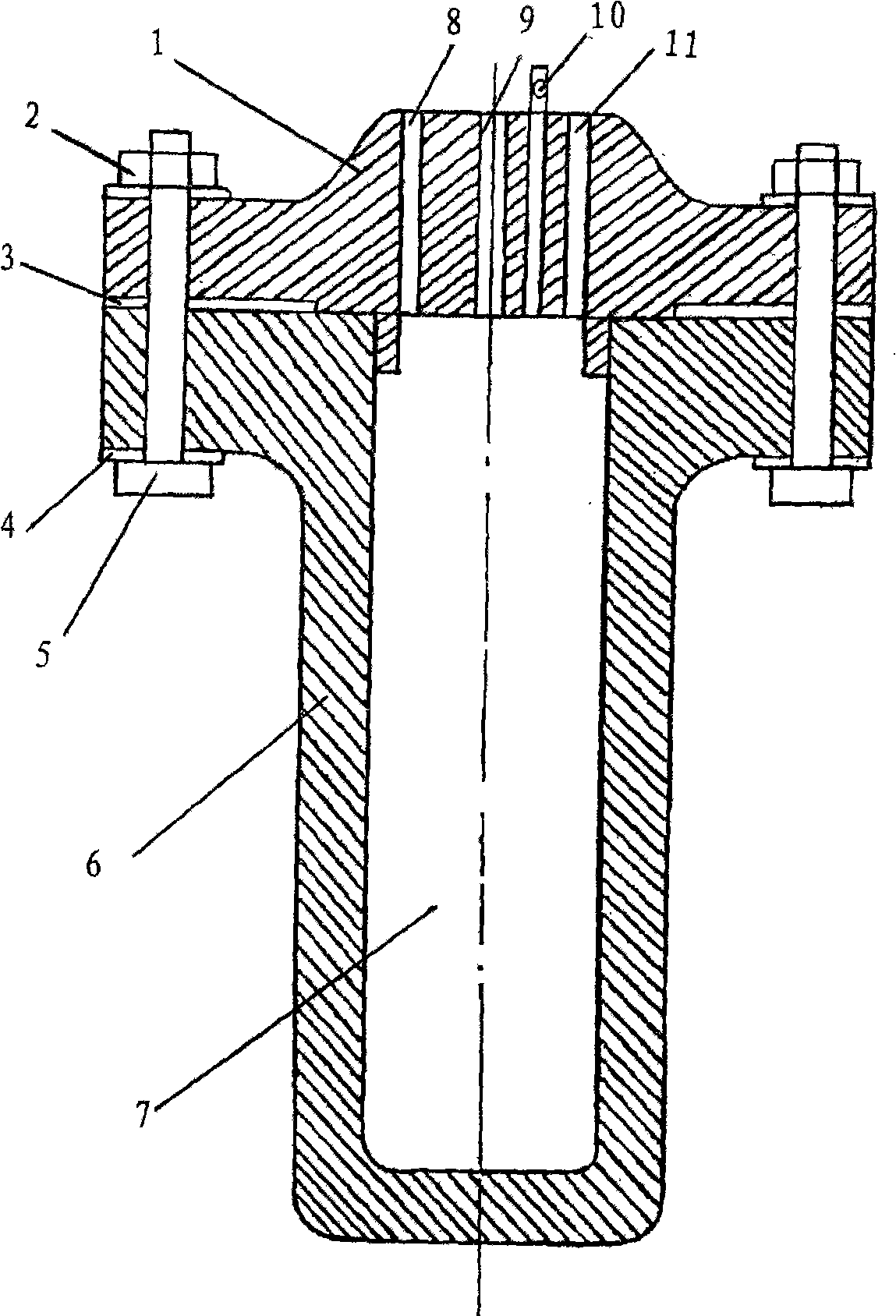 Microwave high voltage extraction container