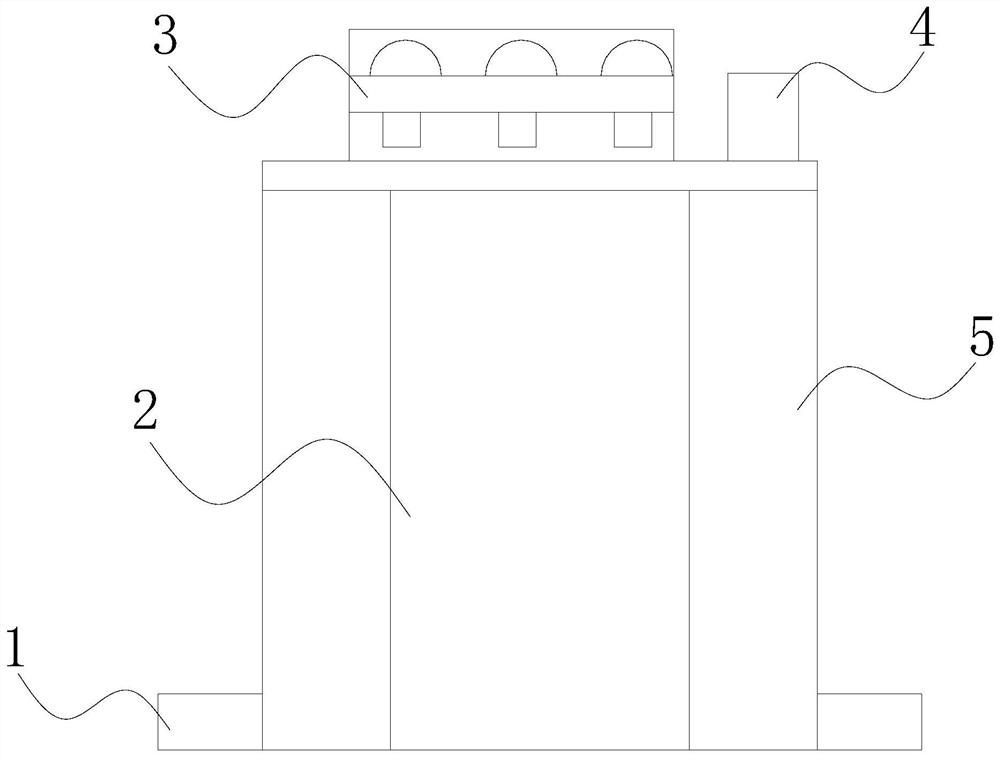 High-temperature-resistant dry-type capacitor