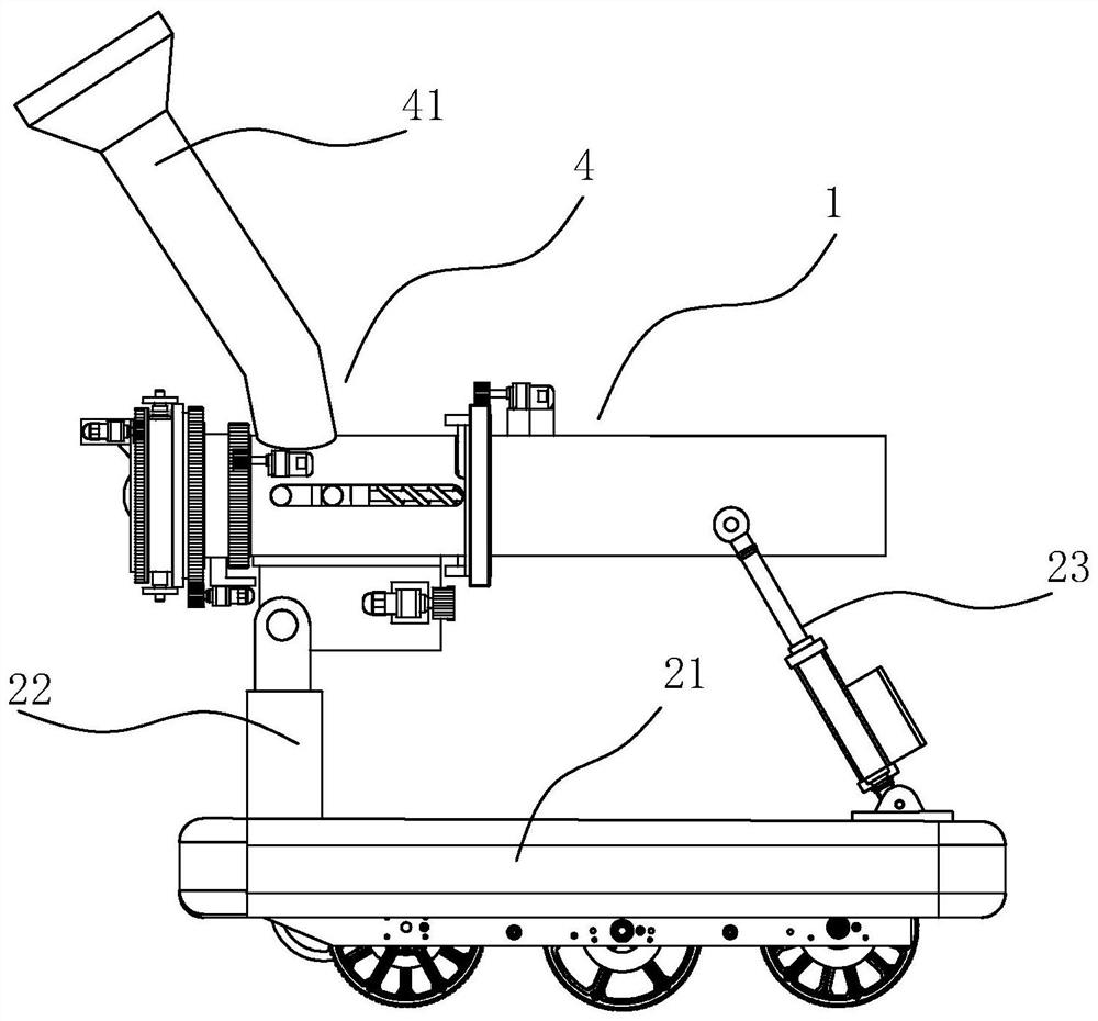 Multi-angle adjustable ball serving method for sports equipment