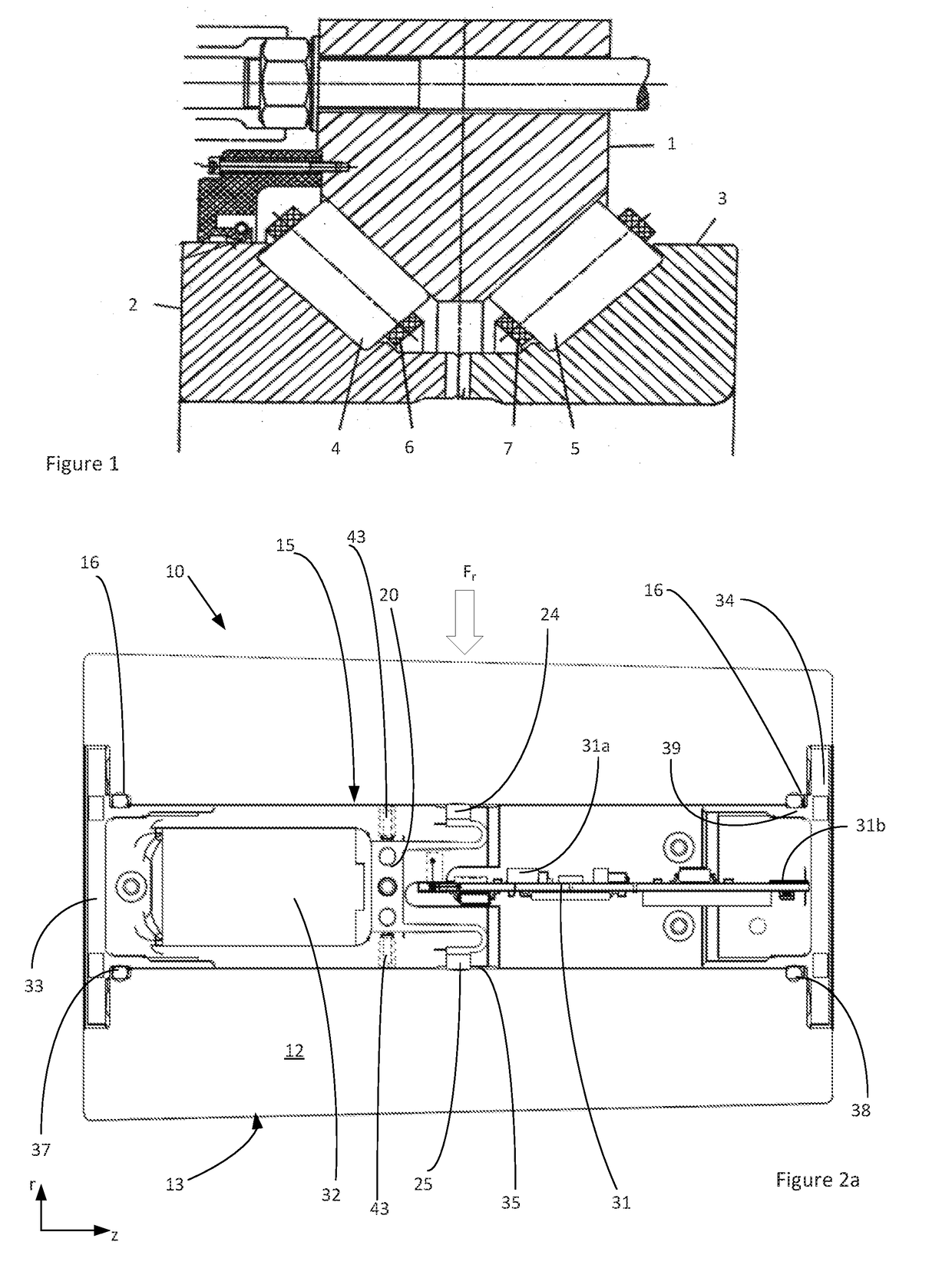 Sensorized roller