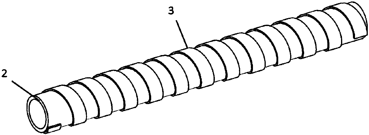 High-temperature superconducting cable with composite electromagnetic shielding layer