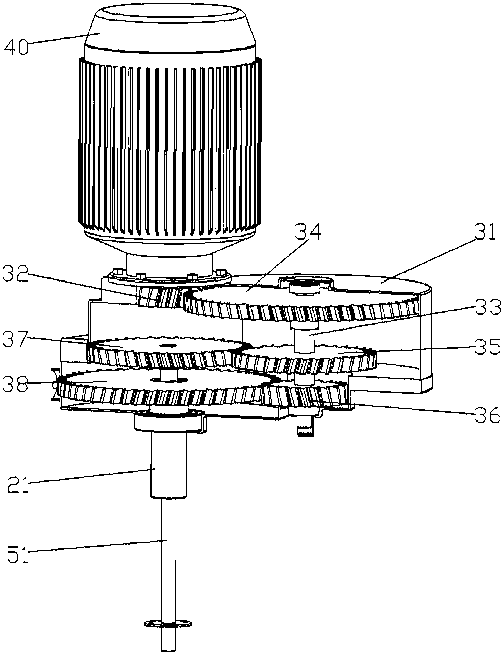 A pond hydrodynamic formation equipment