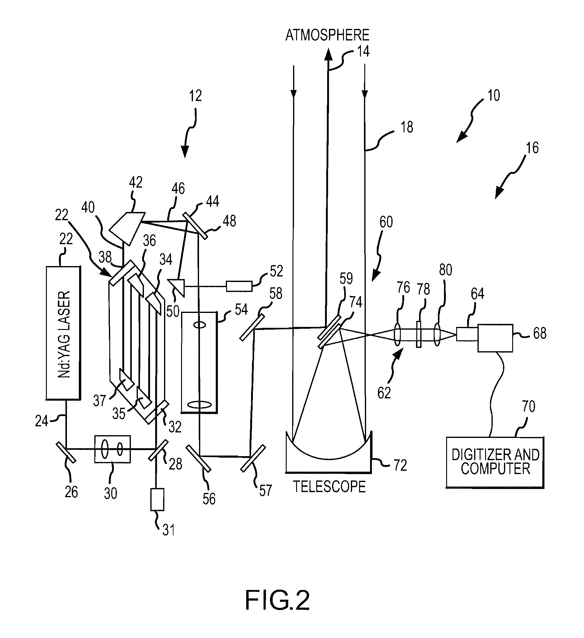 High pulse-energy, eye-safe lidar system