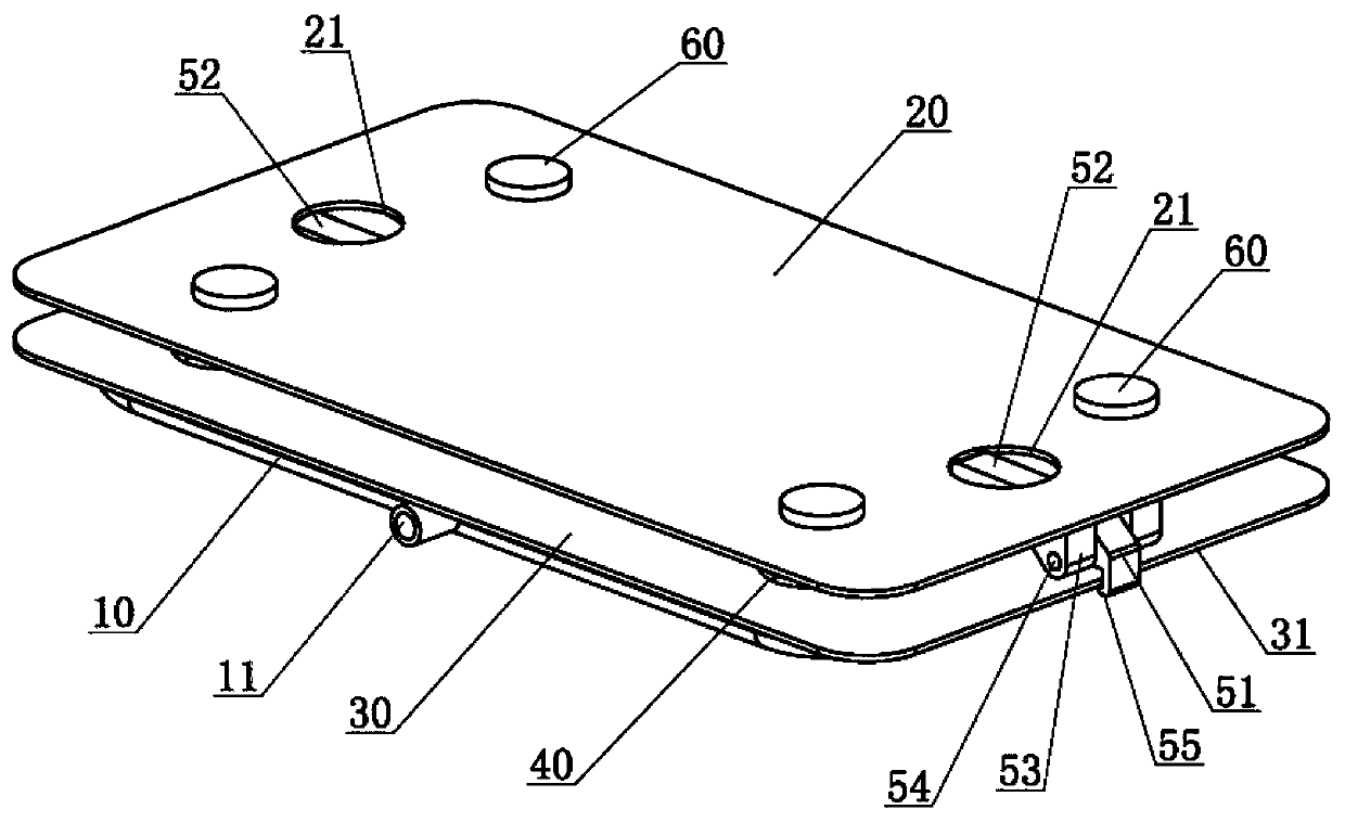 Body surface scar compression device