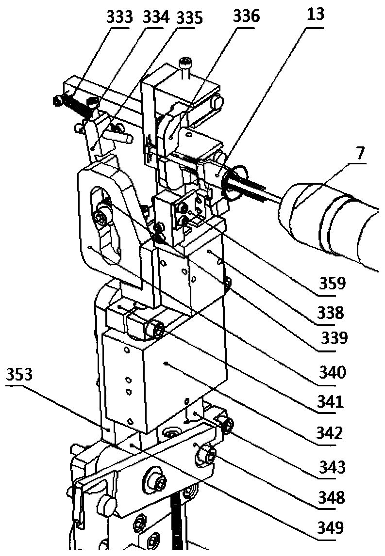 Integrated automatic production equipment based on stem guide wire shaping and LED light bar welding