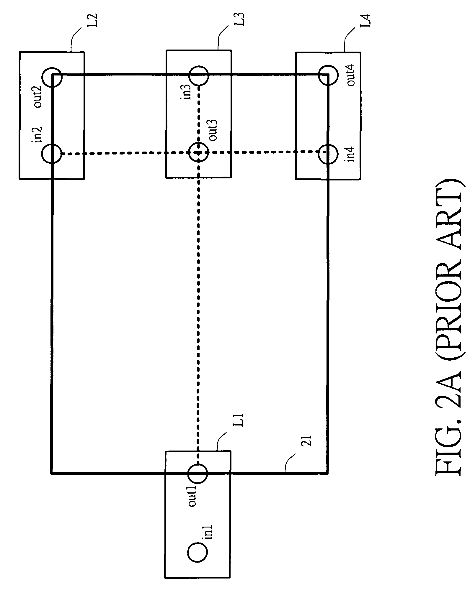 Orientation optimization method of 2-pin logic cell