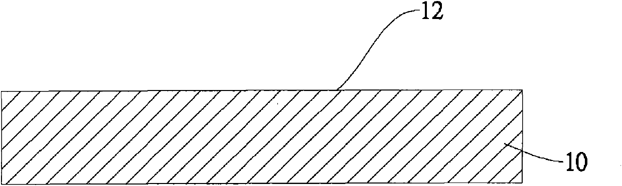 Light-emitting diode radiating substrate and preparation method thereof