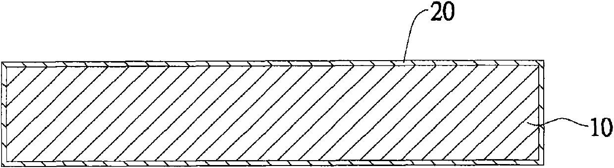 Light-emitting diode radiating substrate and preparation method thereof