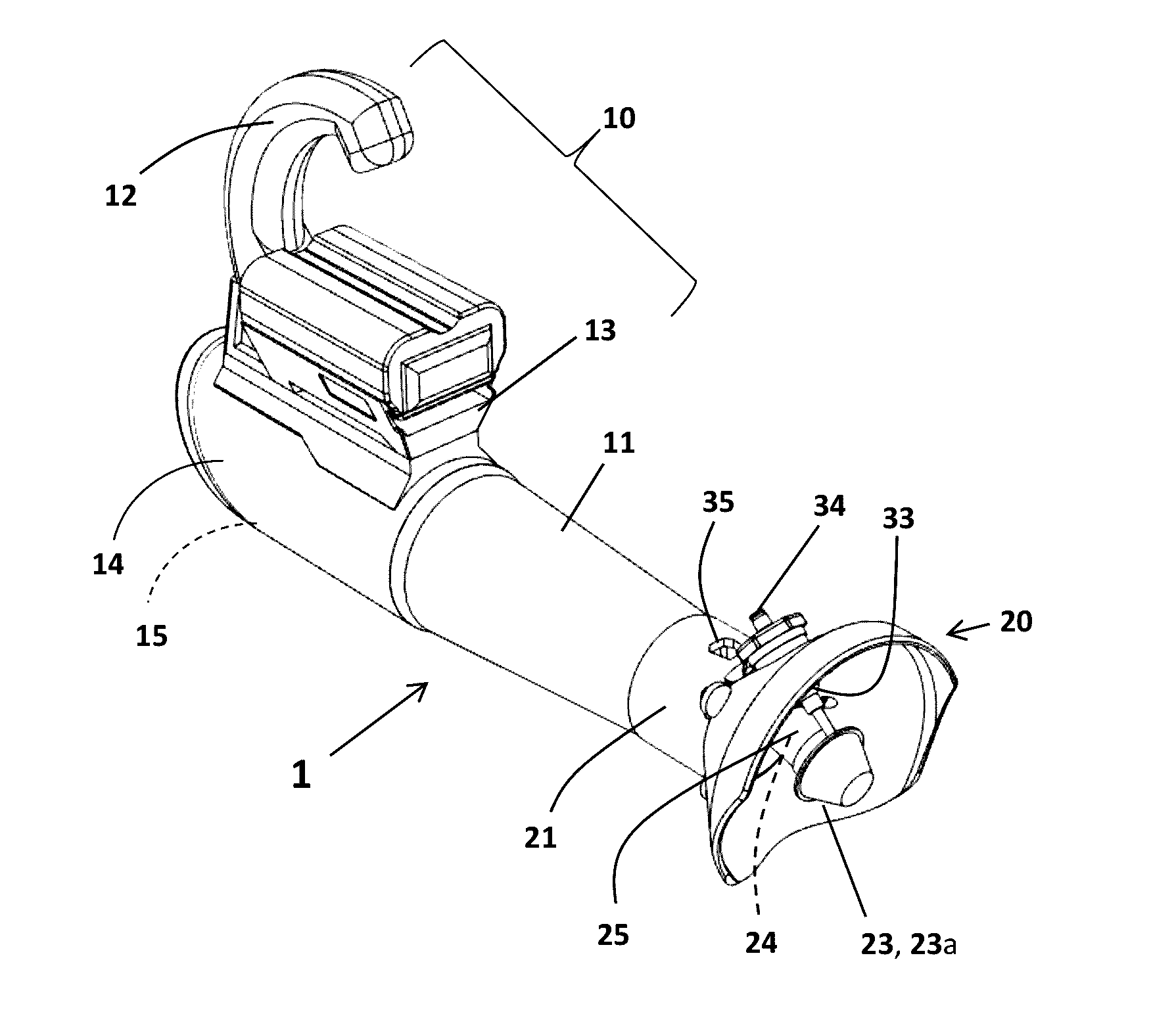 Extended-range spray applicator