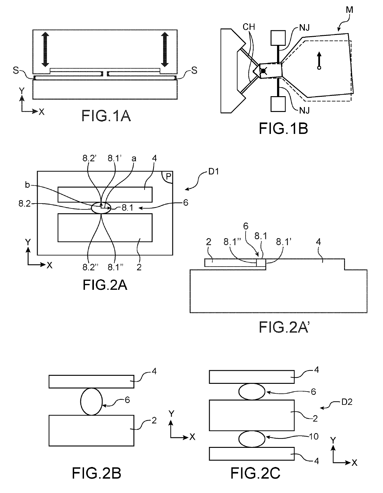 Microelectromechanical and/or nanoelectromechanical device offering improved robustness