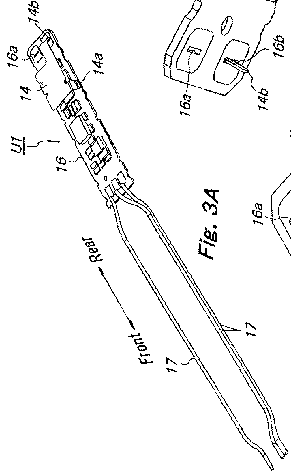 Antenna unit and door handle device including the same