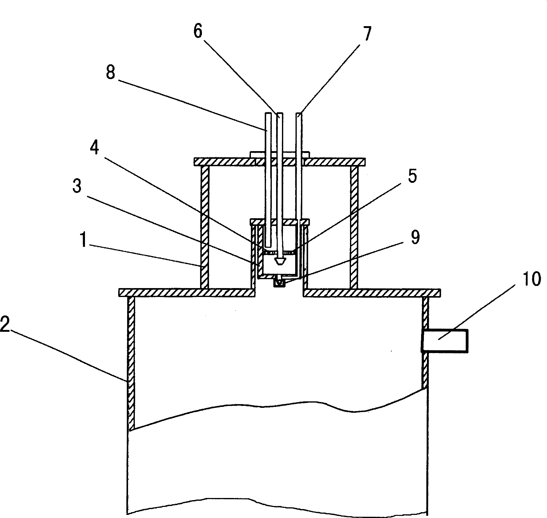 Method and equipment for preparing nano grade biological powder material