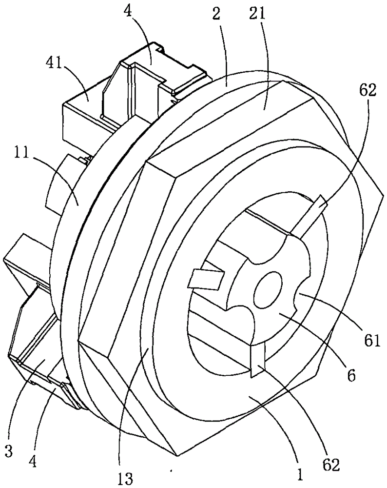 Continuous wire clip for overhead insulation circuit