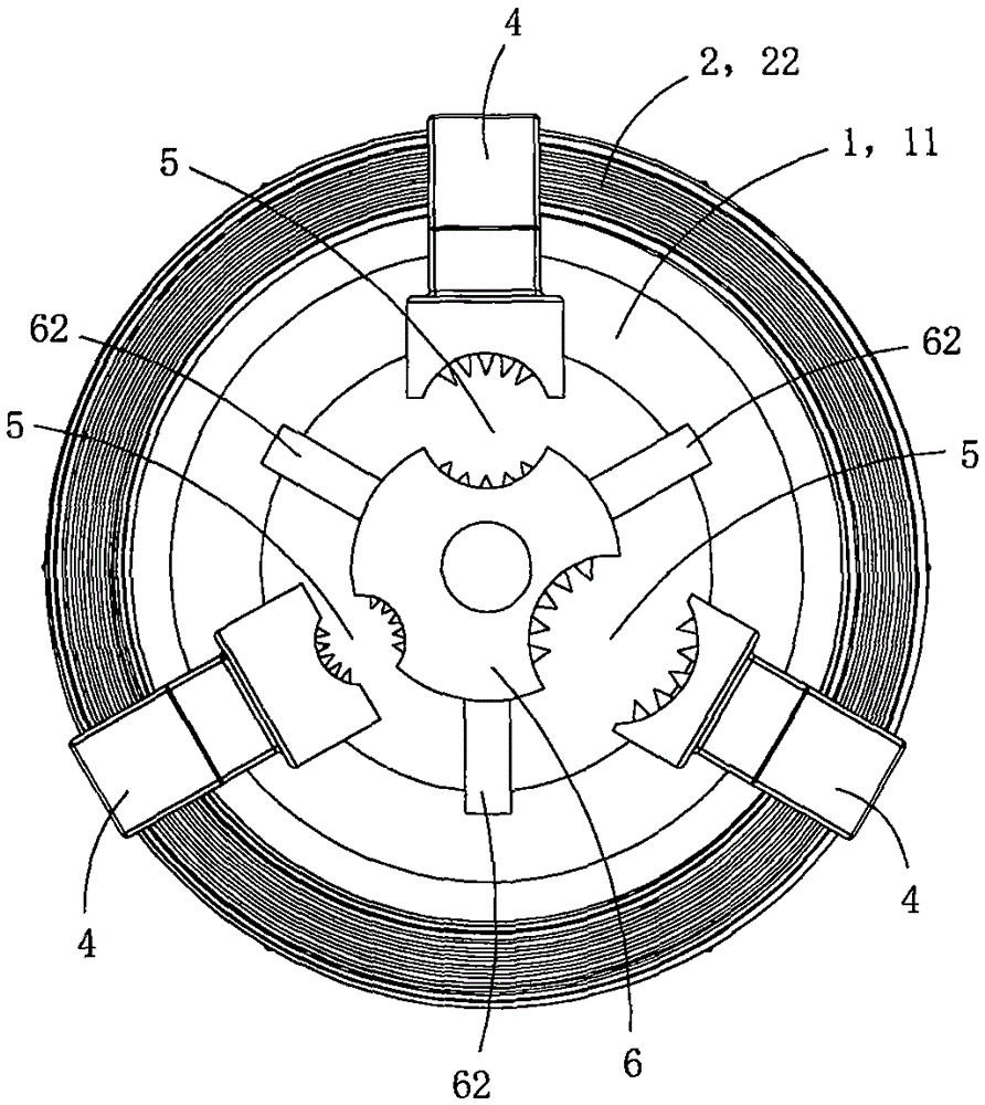 Continuous wire clip for overhead insulation circuit