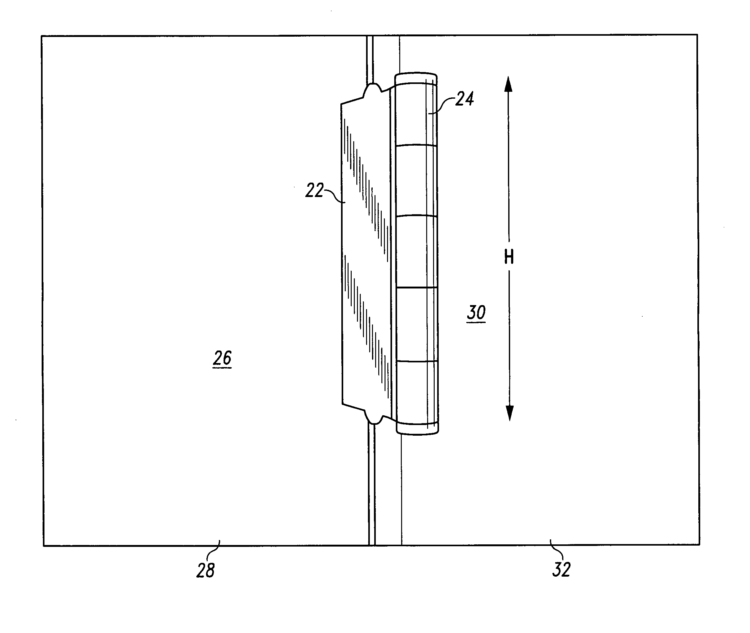 Elastic hinge barrel mask