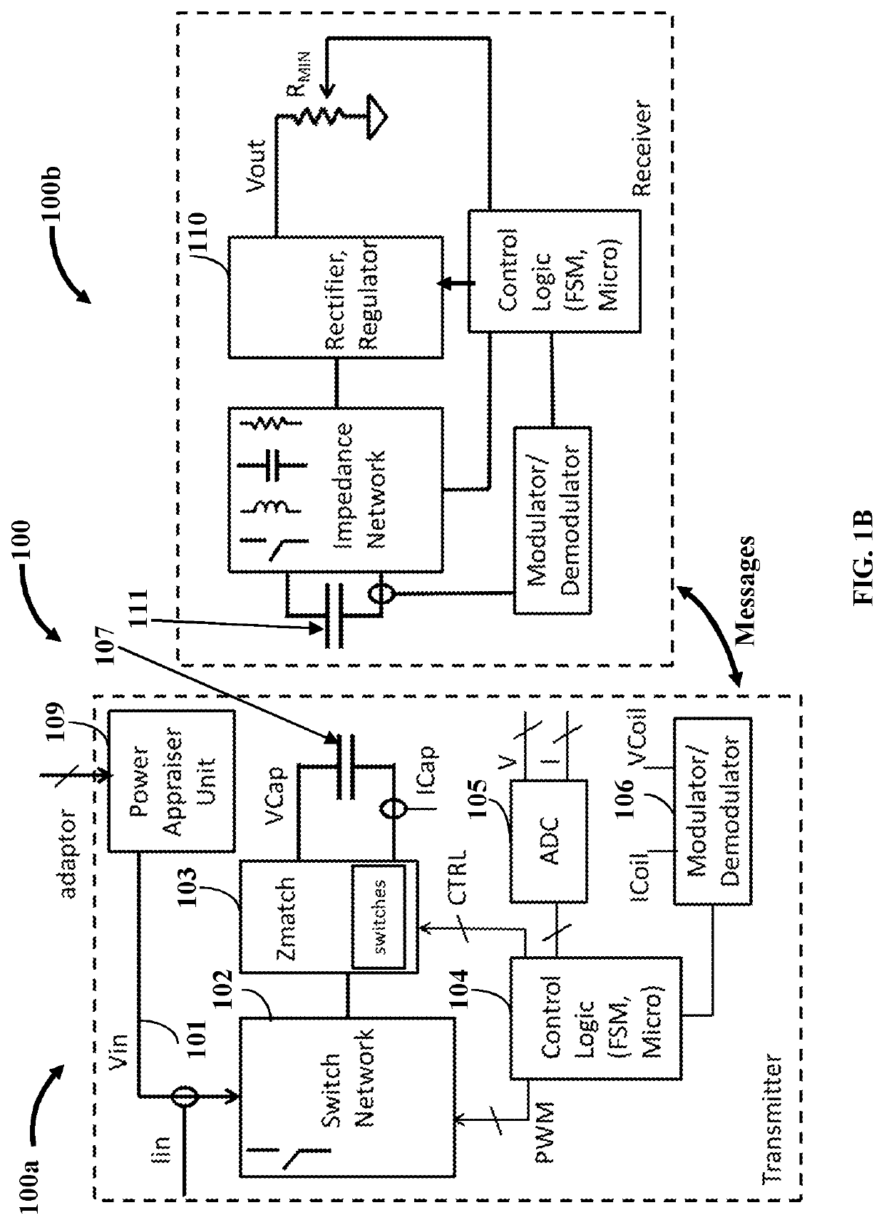 Input power appraisal based wireless power system