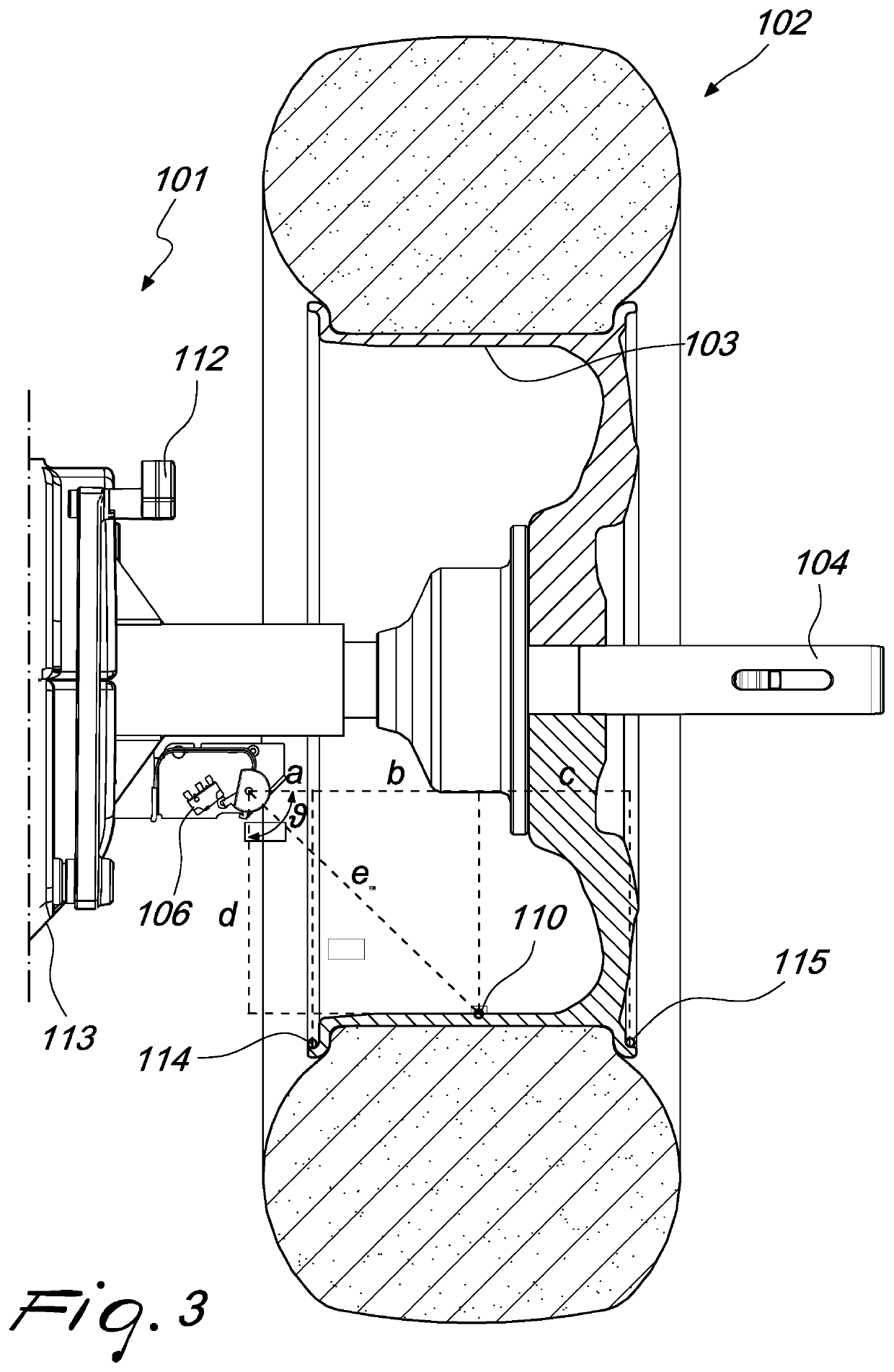 Method and machine for balancing a vehicle wheel