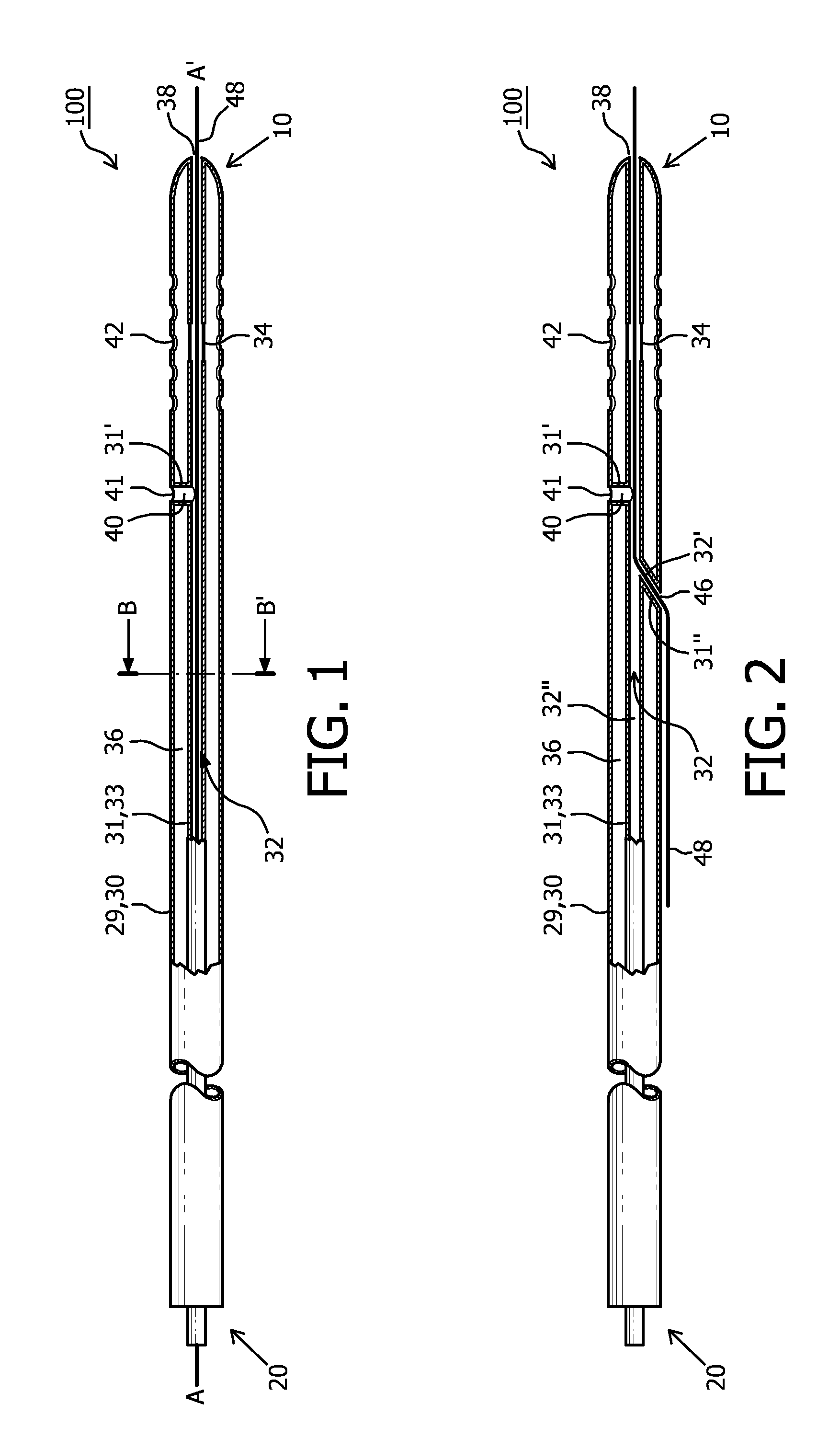 Narrow profile catheter with deformation-resistive guidewire lumen