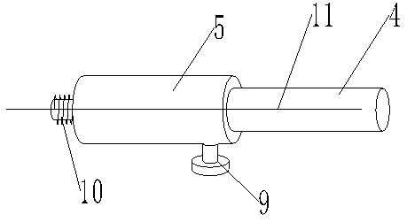 Conveying device for atrial septal defect occlusion