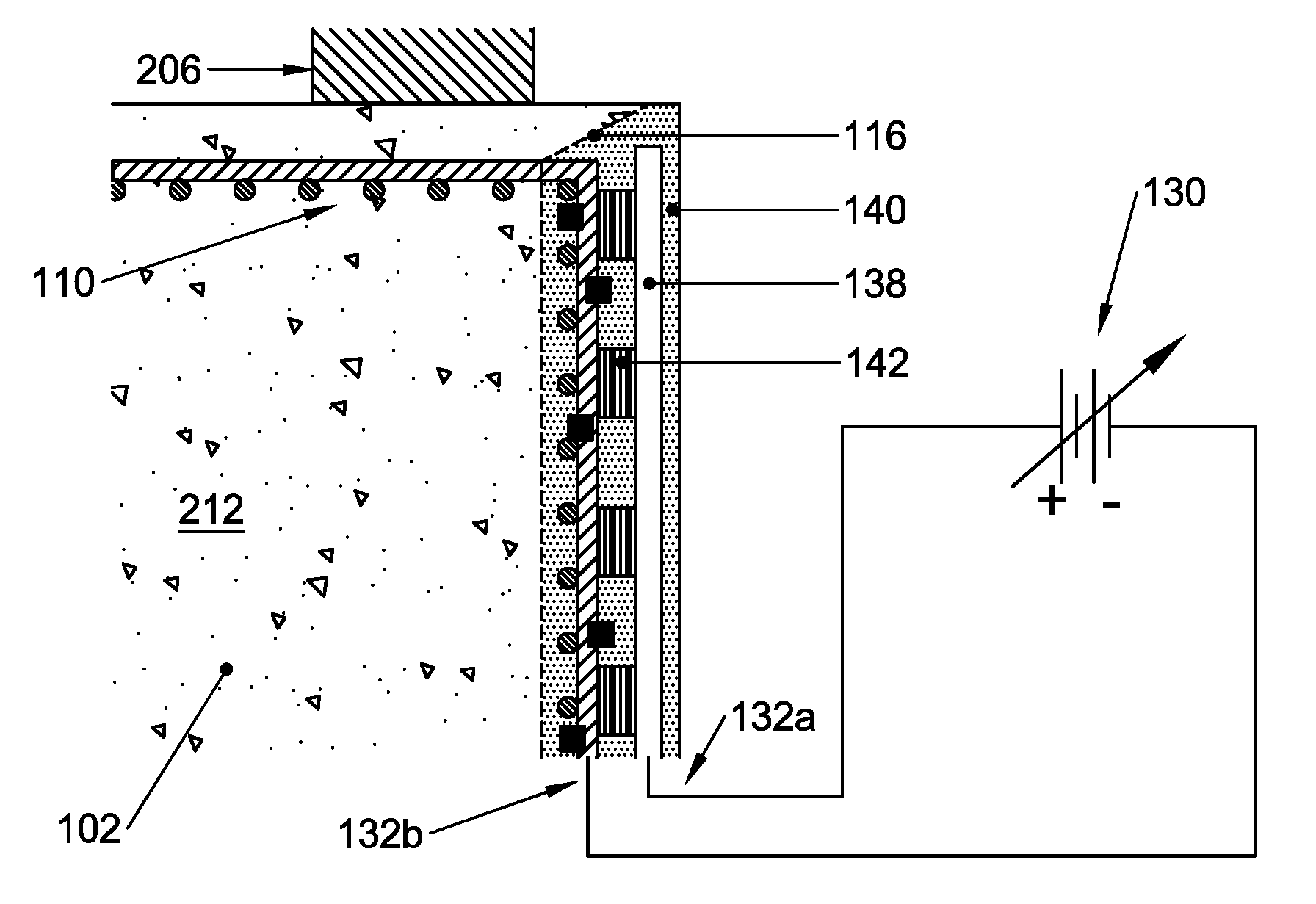 Method of repairing steel reinforced concrete structure affected by chloride induced corrosion