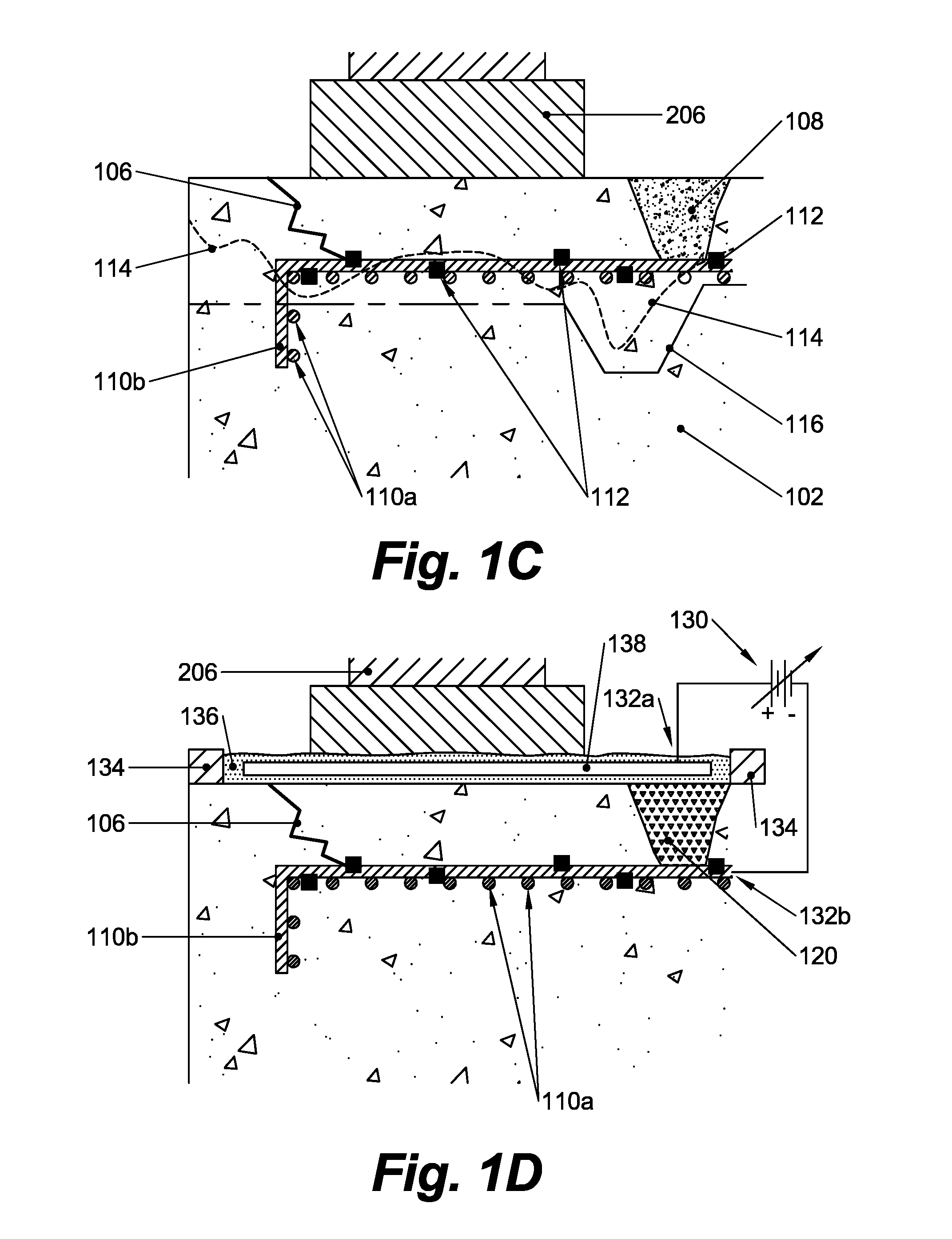 Method of repairing steel reinforced concrete structure affected by chloride induced corrosion