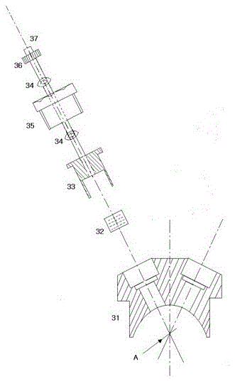 Gas-liquid two-phase flow loop corrosion experimental device