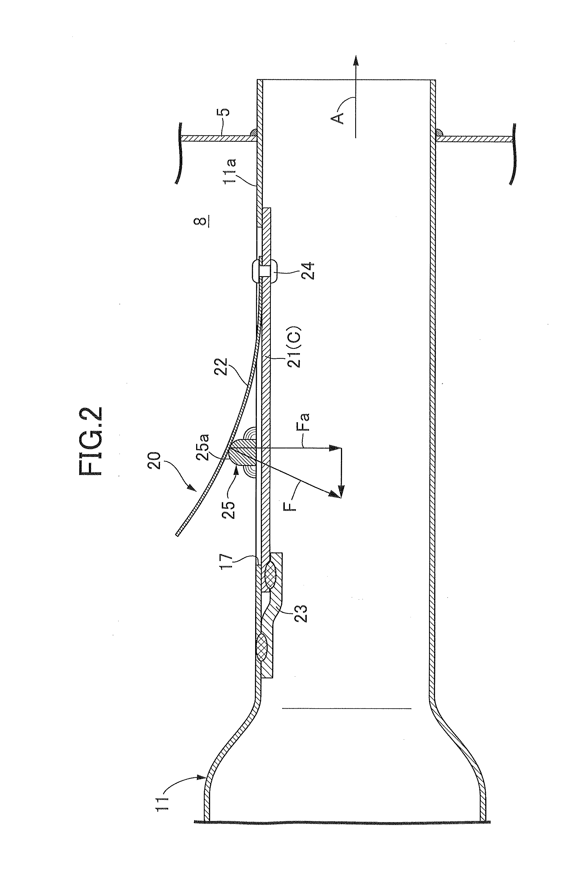 Exhaust flow control device for exhaust muffler