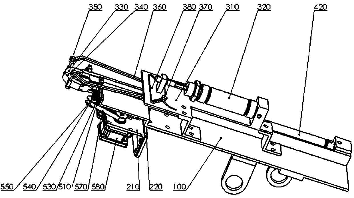 Equipment utilizing plastic ties to automatically bind wire harnesses