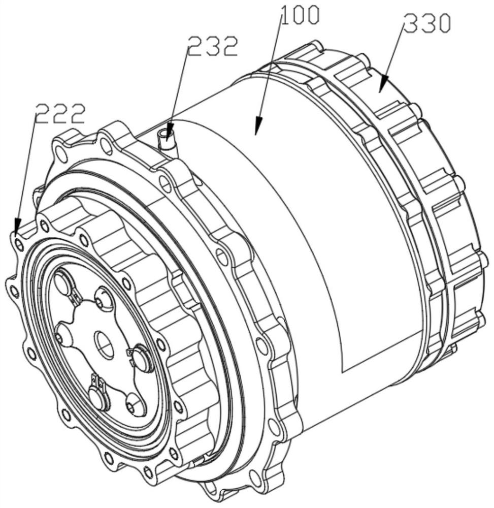 Stepless speed changing reducer and driving joint used for bio-robot