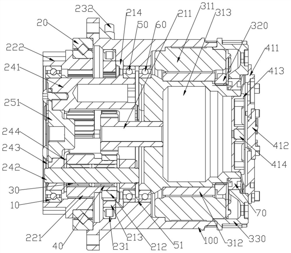 Stepless speed changing reducer and driving joint used for bio-robot