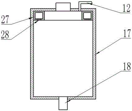 Damping type crushing, screening and iron removing device for battery materials