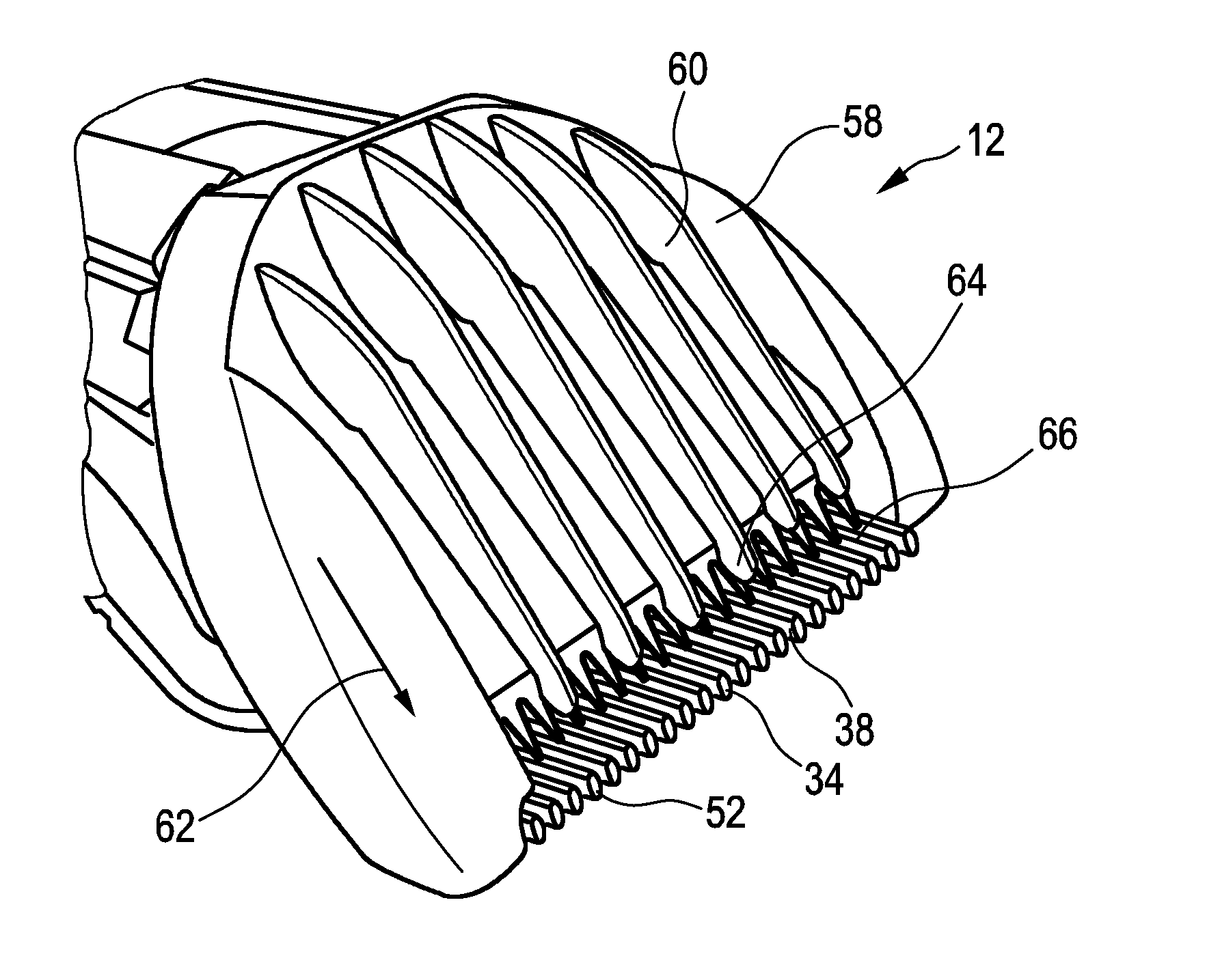 Hair clipping device