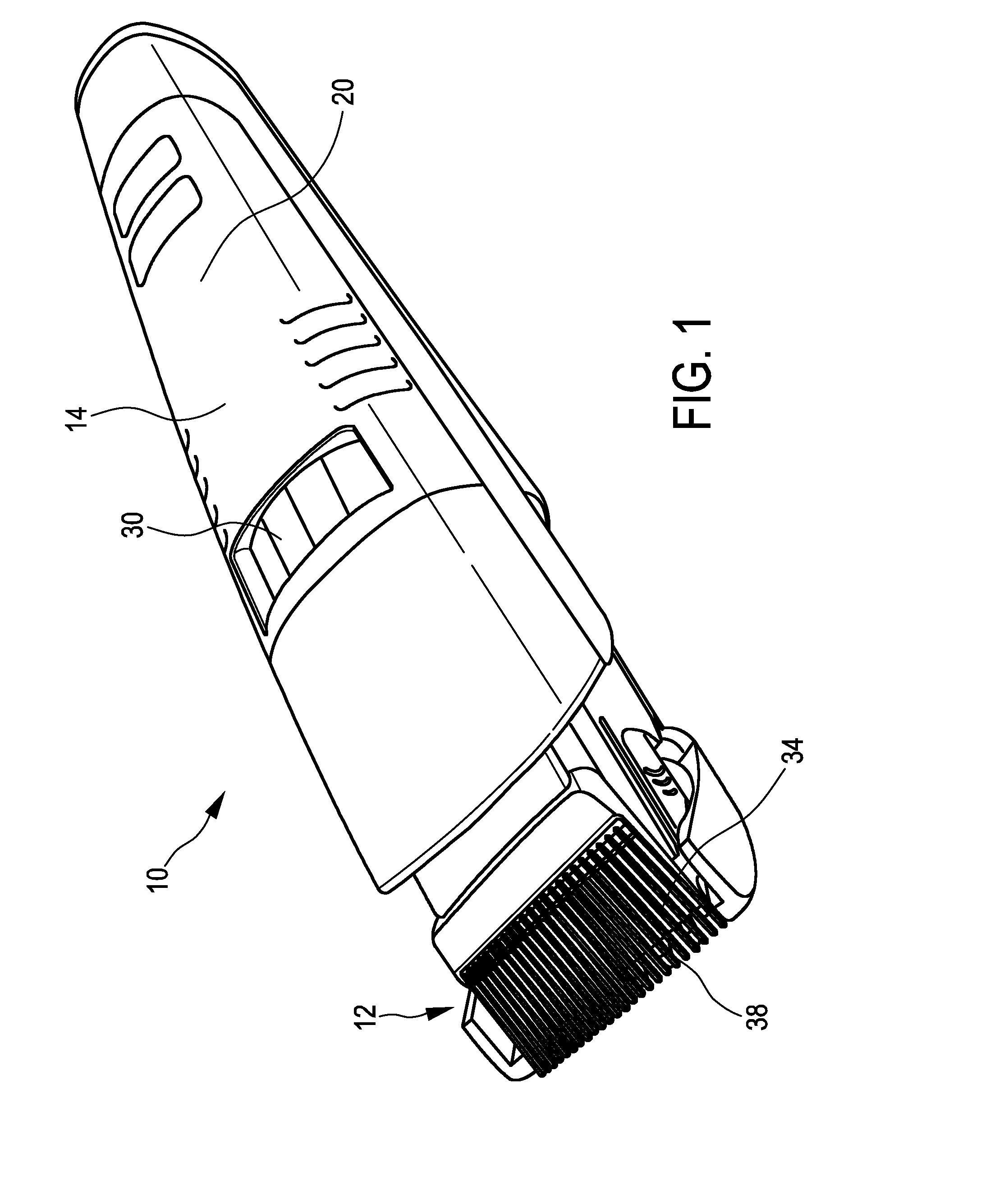 Hair clipping device