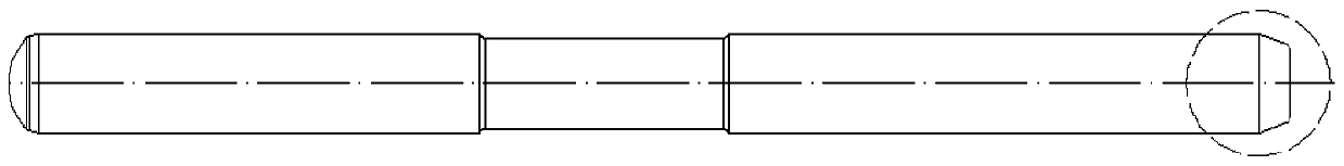 Feeding assembly of motor shaft hole processing equipment