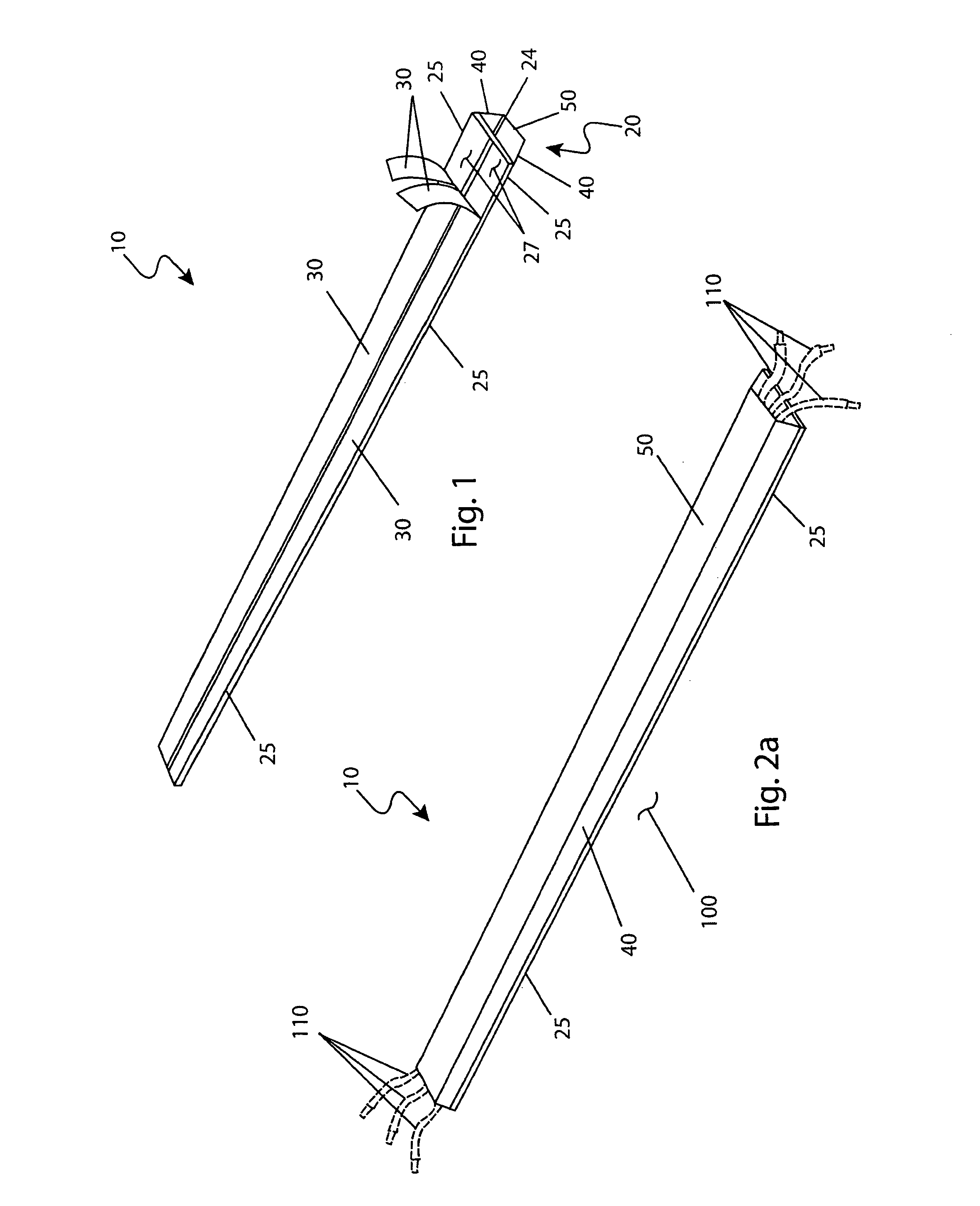 Adhesive wire molding