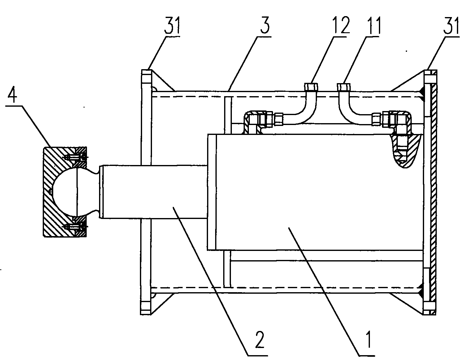 Convenient rapid supporting loading and unloading mechanism and supporting loading and unloading method